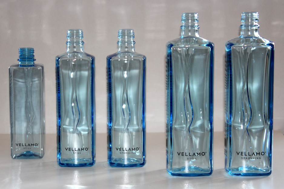 Vellamo lähdevesipullot edestä