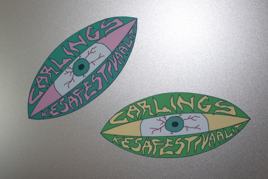 Carlings Kesäfestivaalit -tarroja