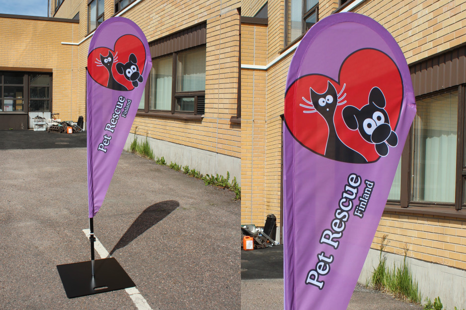 Pet Rescue Finlandin pisaran muotoinen rantalippu