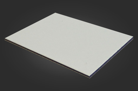 Valkopintainen 2mm paksu alumiinikomposiittilevy