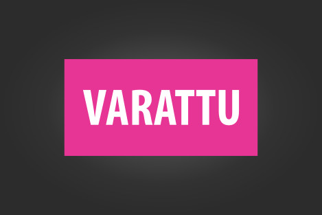 Metallinhohtoinen pinkki varattu -kyltti