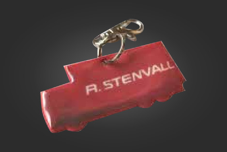 Kuorma-auton muotoinen pehmoheijastin