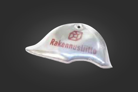 Kypärän muotoinen pehmoheijastin