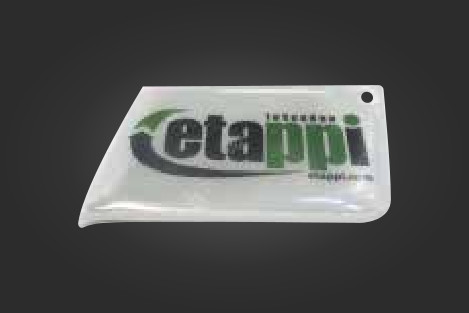 Lipun muotoinen pehmoheijastin