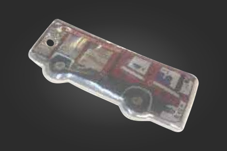 Paloauton muotoinen pehmoheijastin