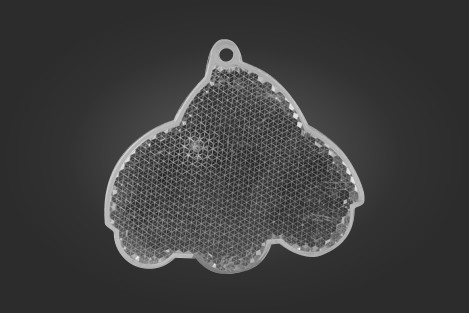 Musta auton muotoinen prismaheijastin