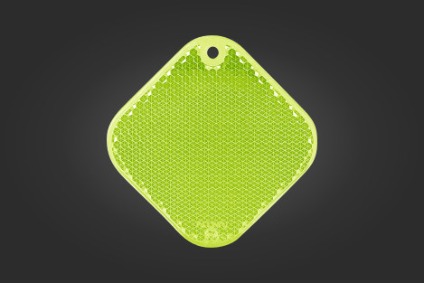 Vihreä neliön muotoinen prismaheijastin