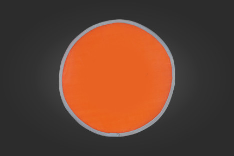 Oranssi kankainen frisbee