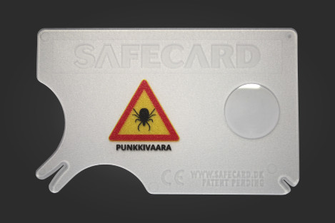Punkkivaara -SafeCard punkinpoistokortti