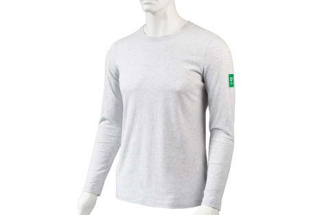 Naisten harmaa pitkähihainen t-paita