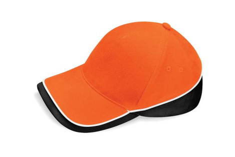 Oranssi-musta Teamwear -lippis