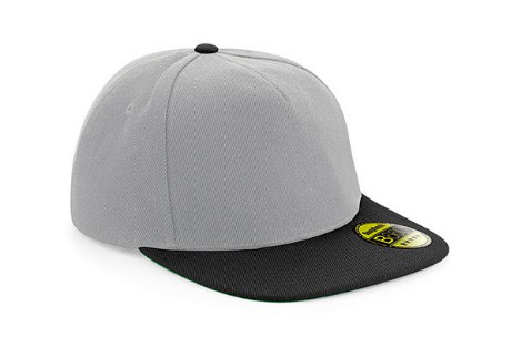 Harmaa-musta lippis suoralla lipalla