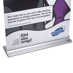 Classic Roll up -teline avattuna