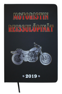 Motoristin reissulöpinät -muistikirja