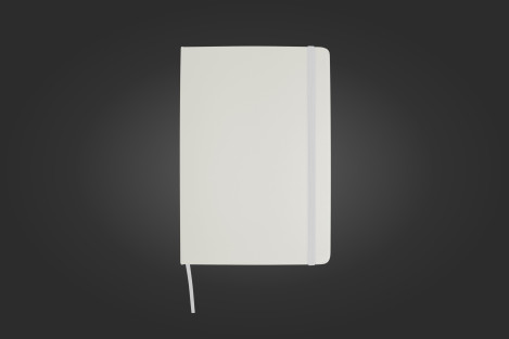Valkoinen mattapintainen muistikirja